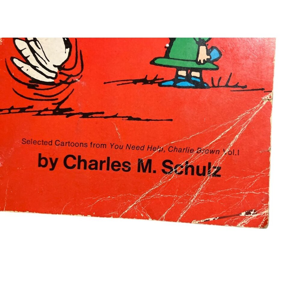 Youre Not For Real Snoopy! Book By Charles M. Schulz Cartoons 1971 Vol. 1 - Picture 7 of 14